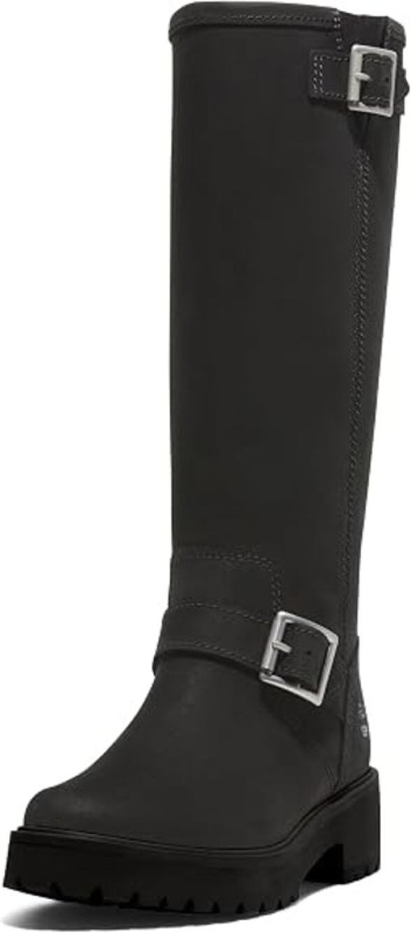 NWOT Timberland Carnaby Cool Tall Pull on Fashion Boots Black Size 9.5